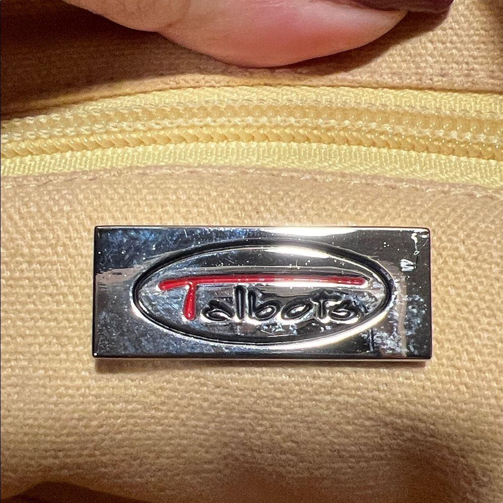 Talbots Small Woven Coral Shoulder Bag RN#29219 - Picture 11 of 15